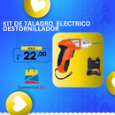 Kit de Taladro  Electrico Destornillador