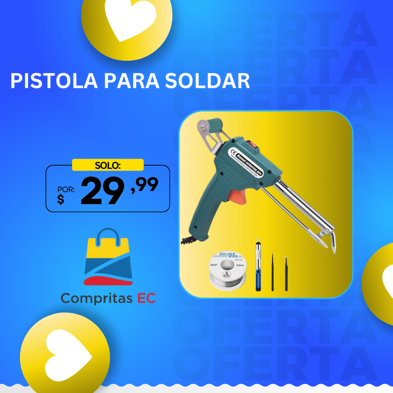 PISTOLA PARA SOLDAR